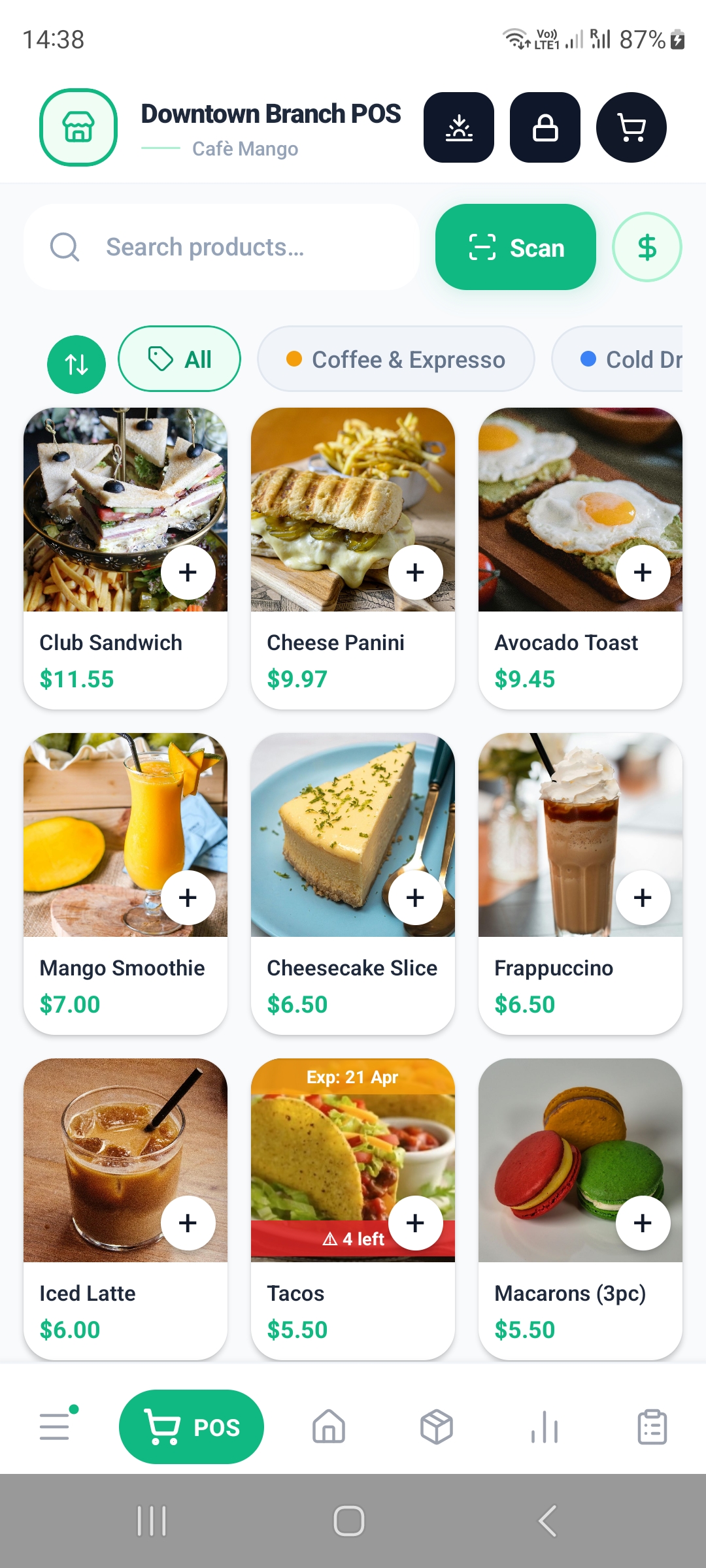 POS grid